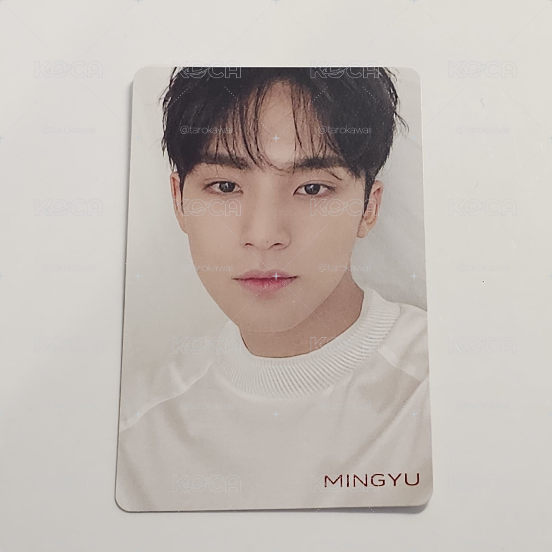 SEVENTEEN 24H HMV 珉奎小卡