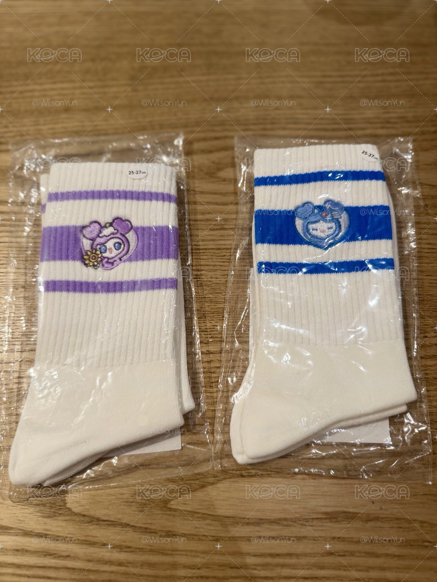 OJ八週年襪子 三麗鷗 紗+瑜
