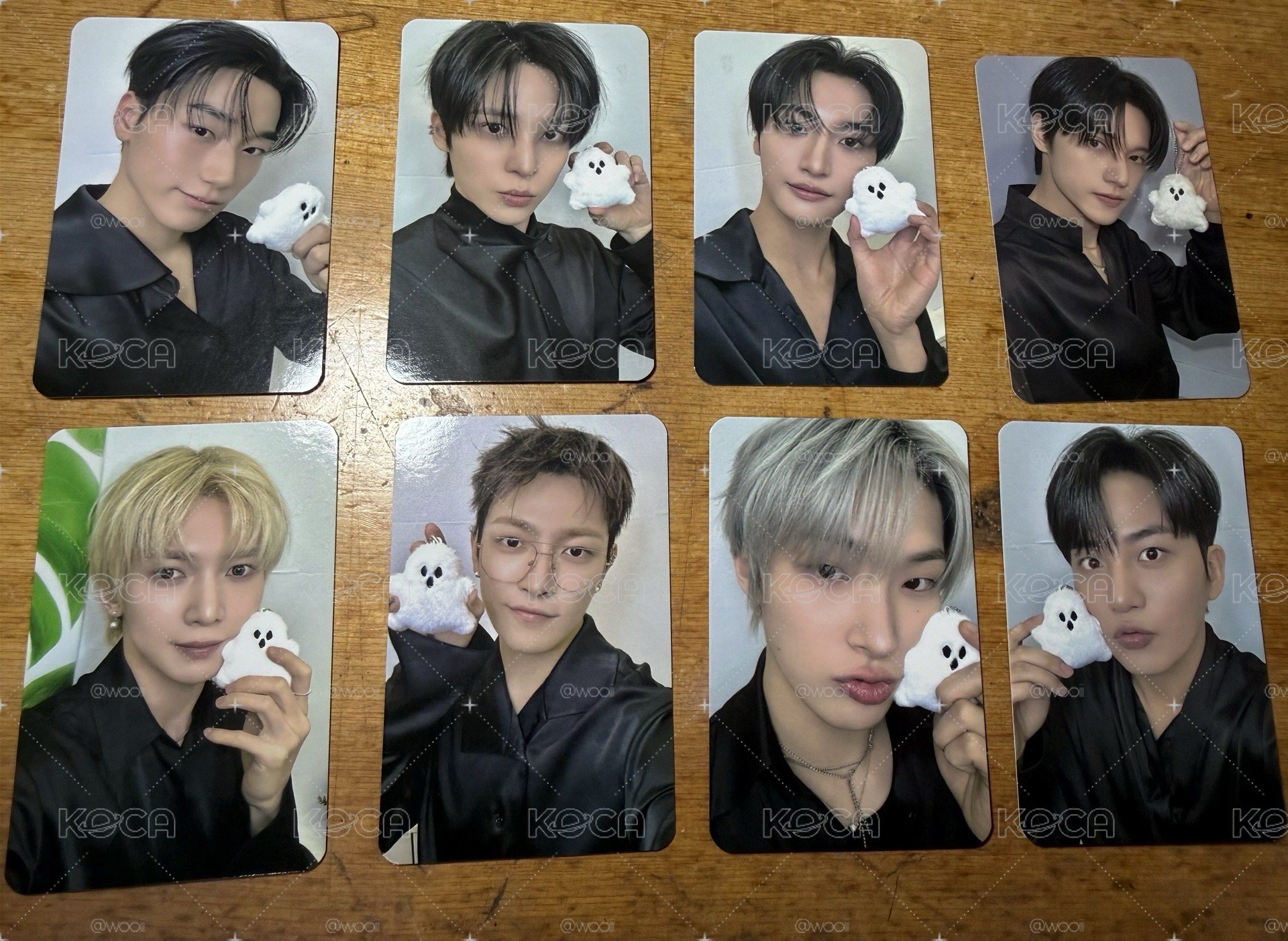 ateez fm粽卡一套