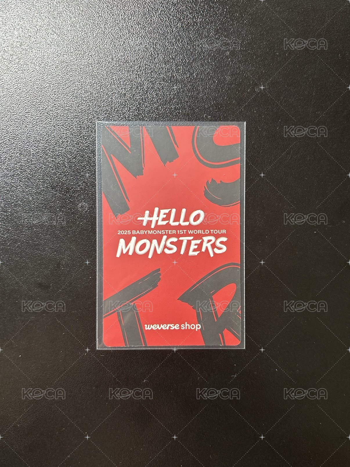 25世巡 香港展位 入場卡 / 場限卡 ver.A（一張微損） 