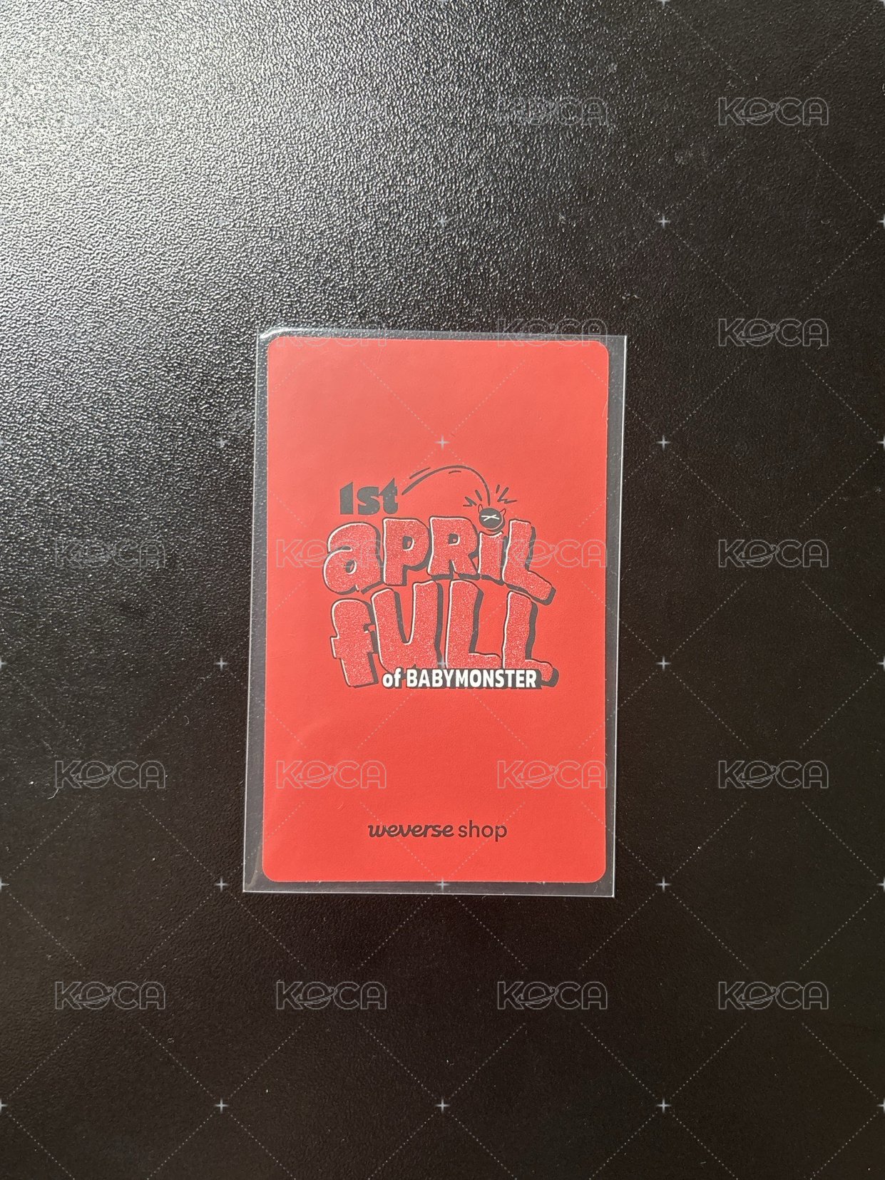 一週年寫真書 wvs a ver 特典卡（微損） 