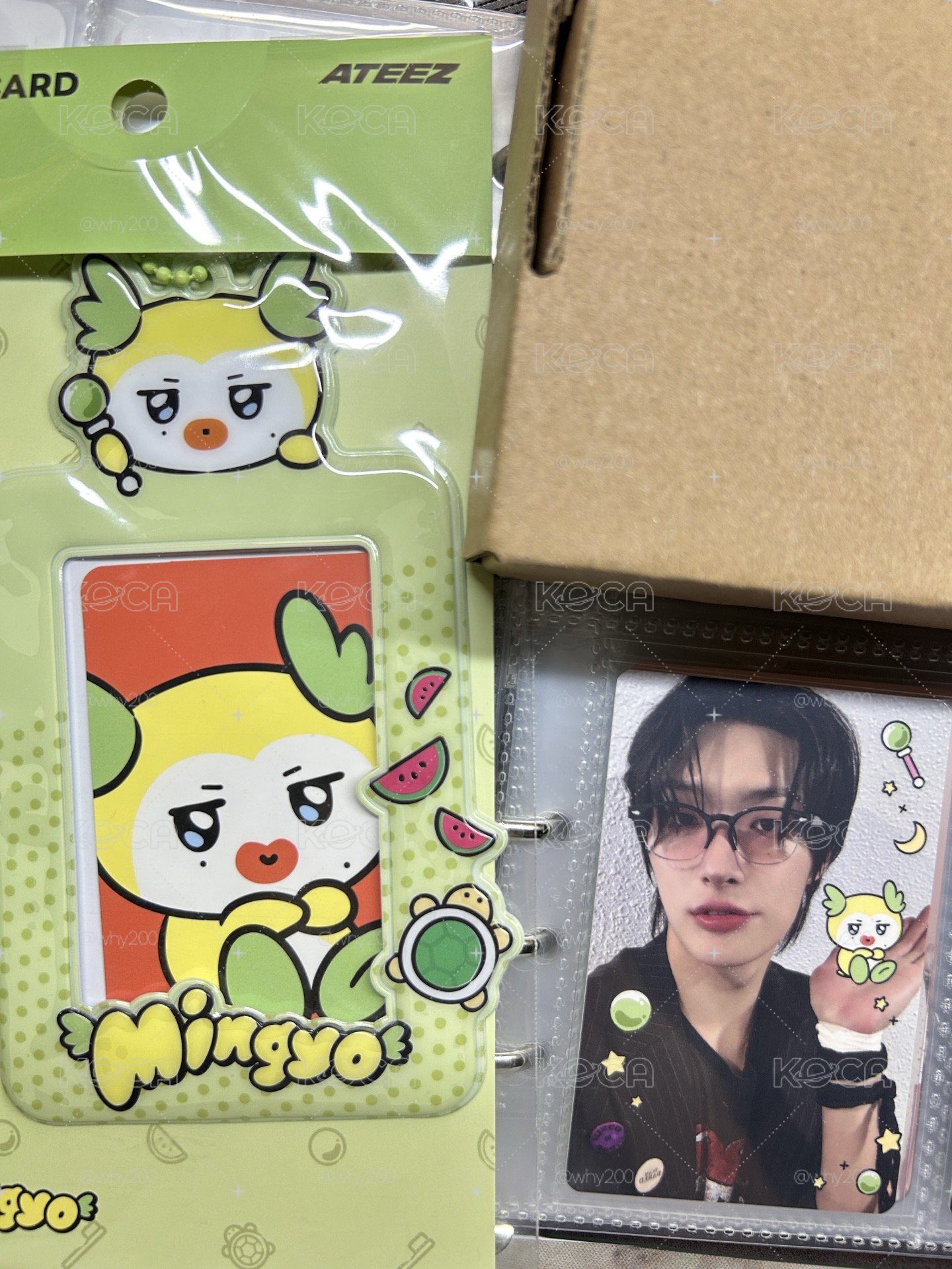 旼琦 MIGHTEEZ US限定 卡套 含卡