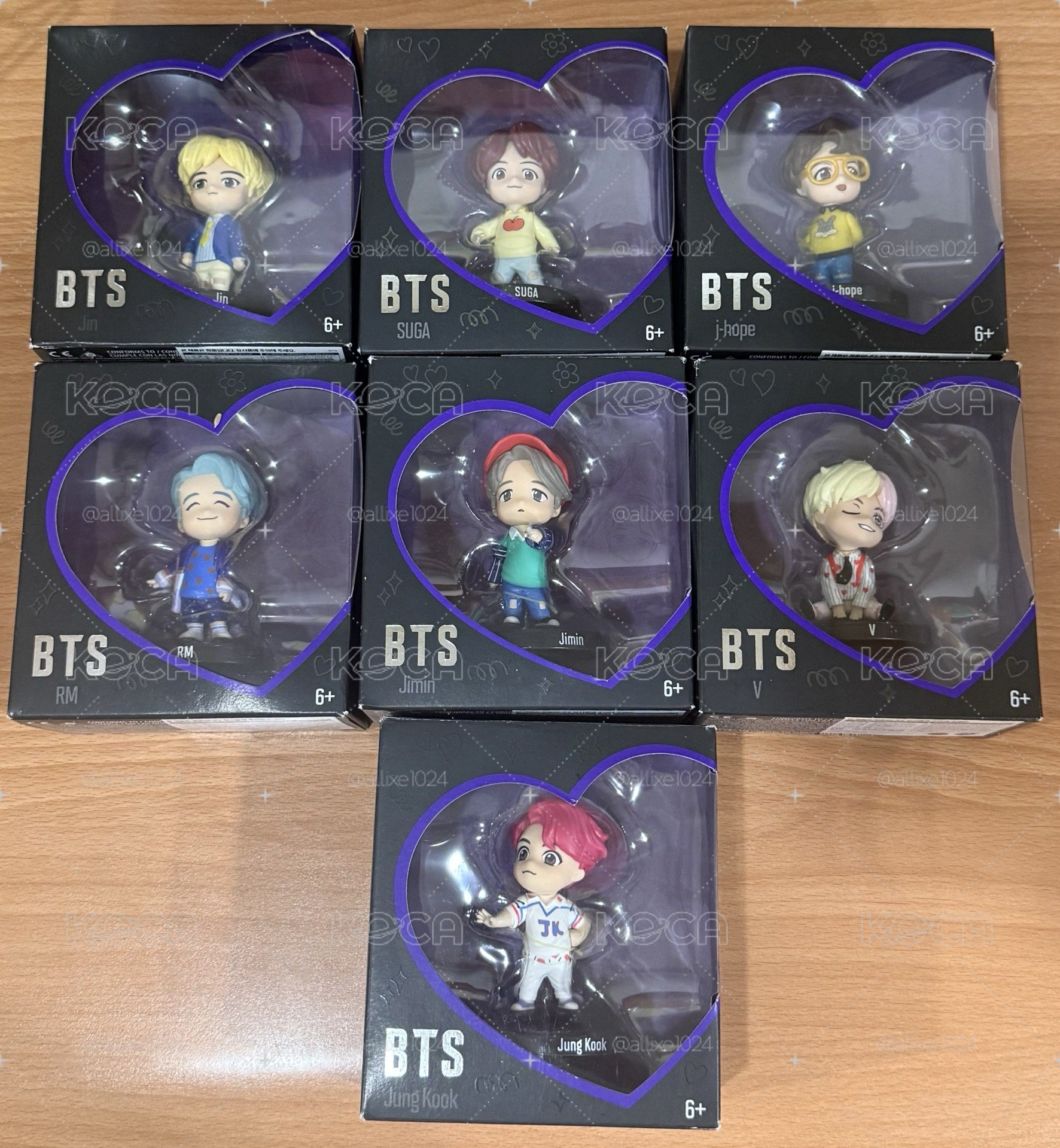 BTS成員小公仔