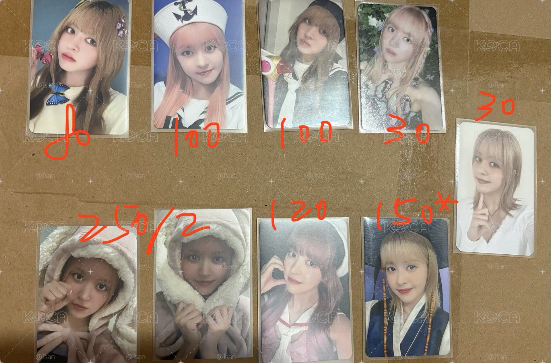 NMIXX lily卡