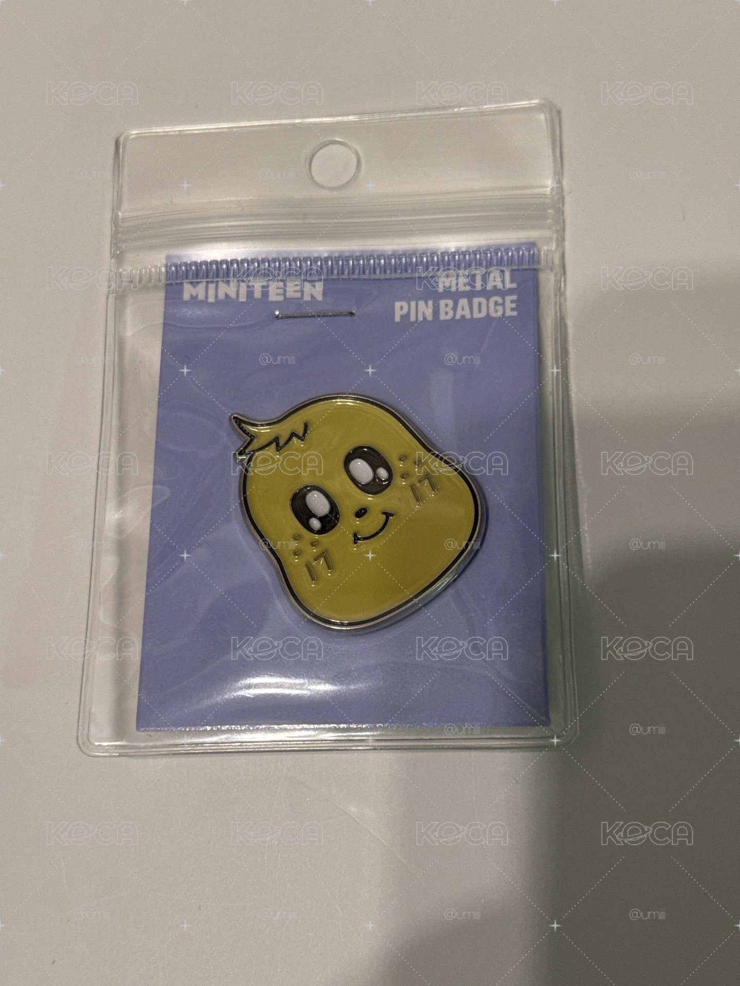 奎 MINITEEN 別針襟章 
