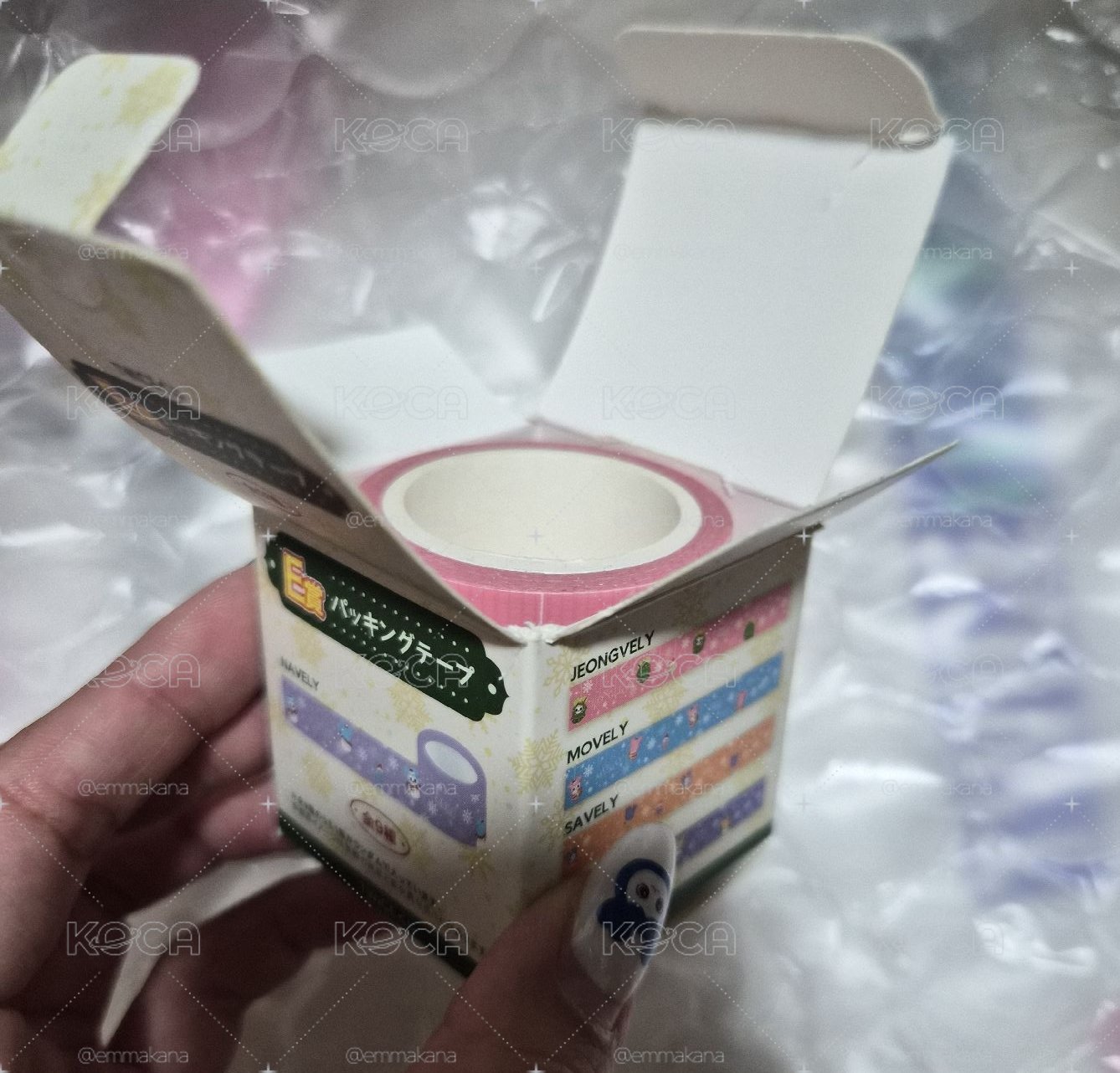 日本7-11聖誕節一番賞 紙膠帶 定延