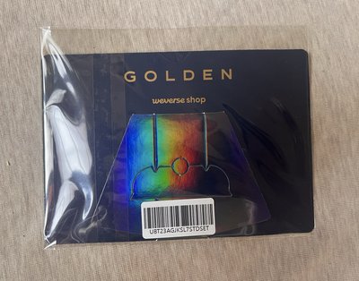 國 GOLDEN wvs 早鳥特典卡 