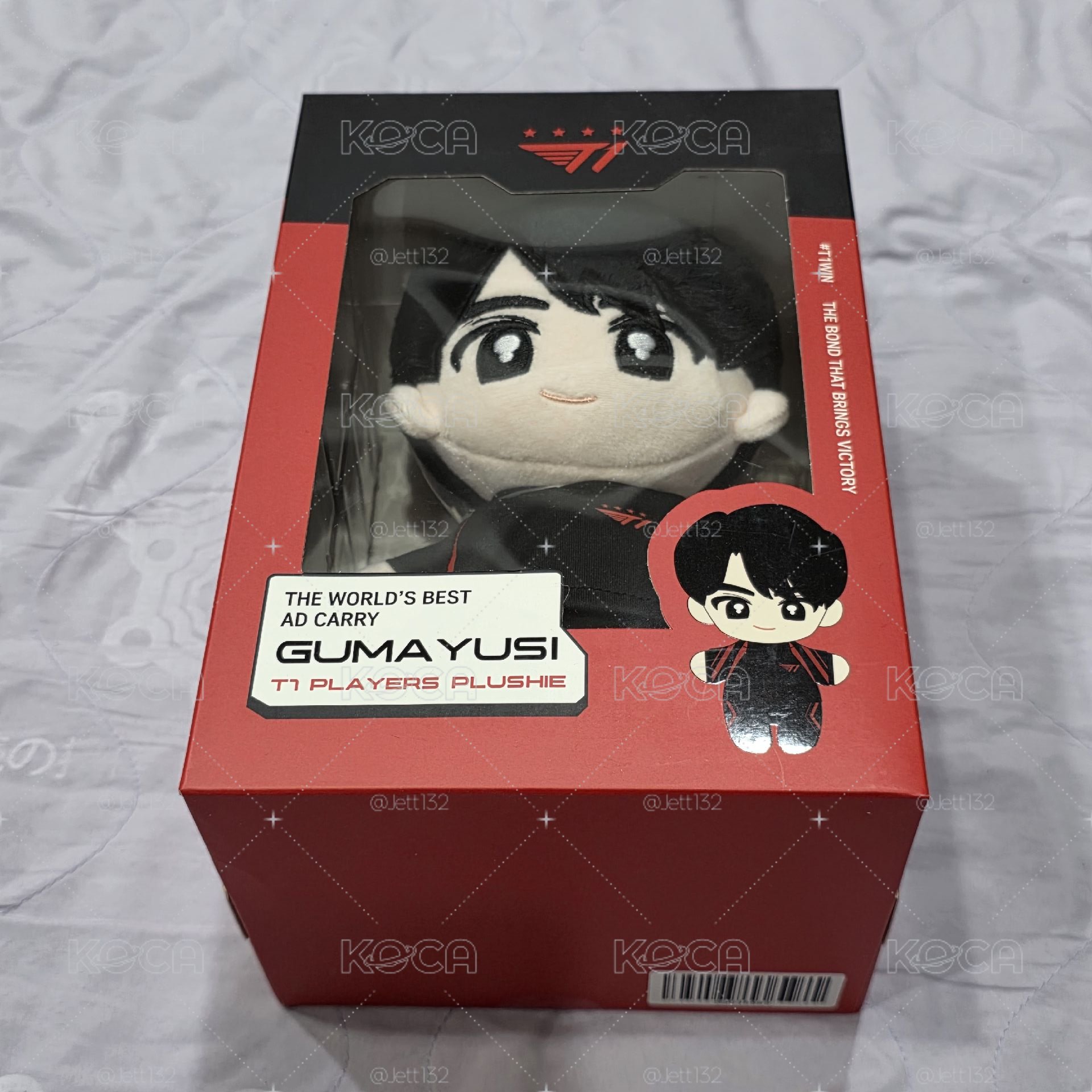T1 Gumayusi 人形娃+娃衣（含小卡）