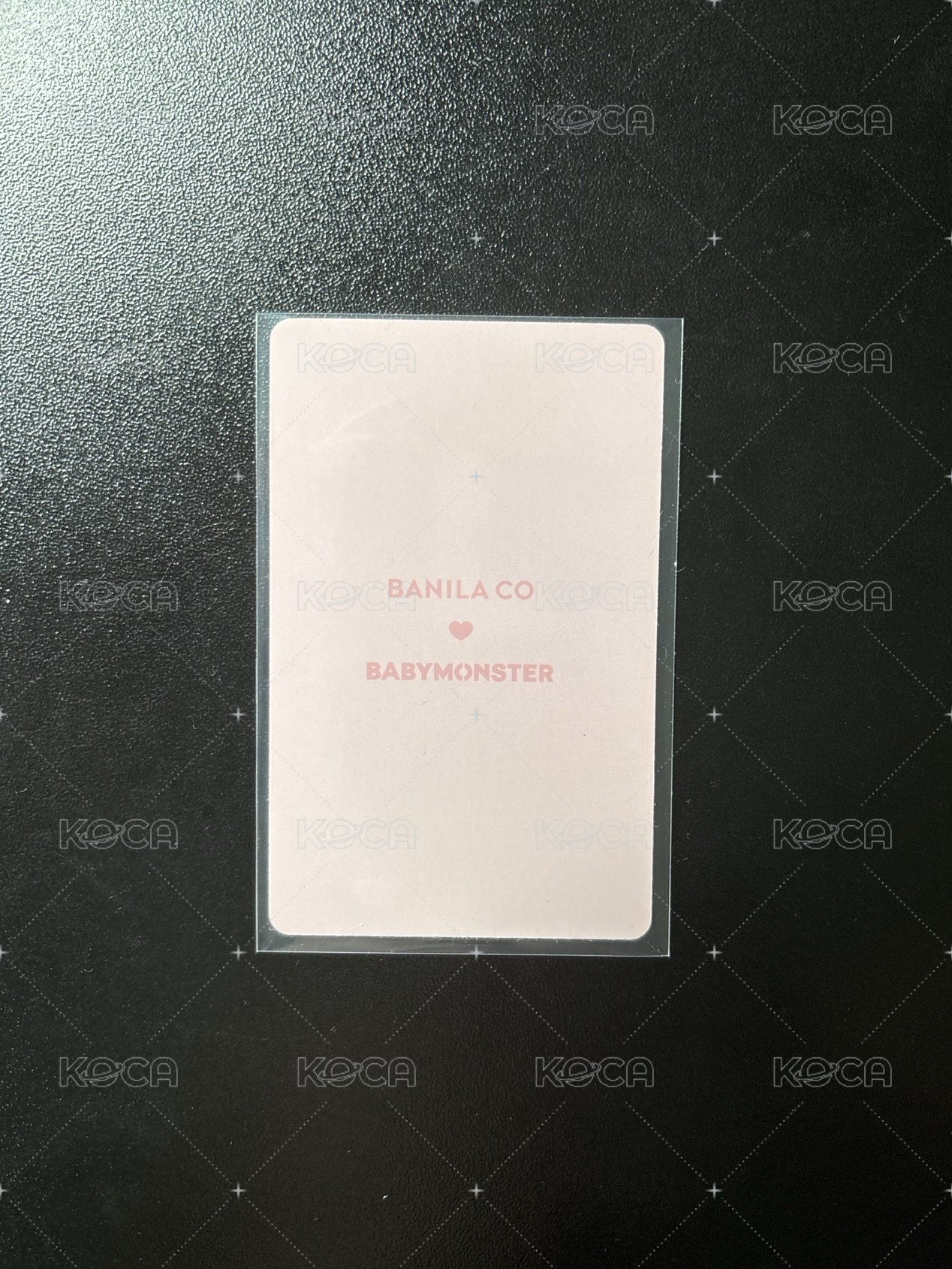 BANILA CO 4.0 代言卡 