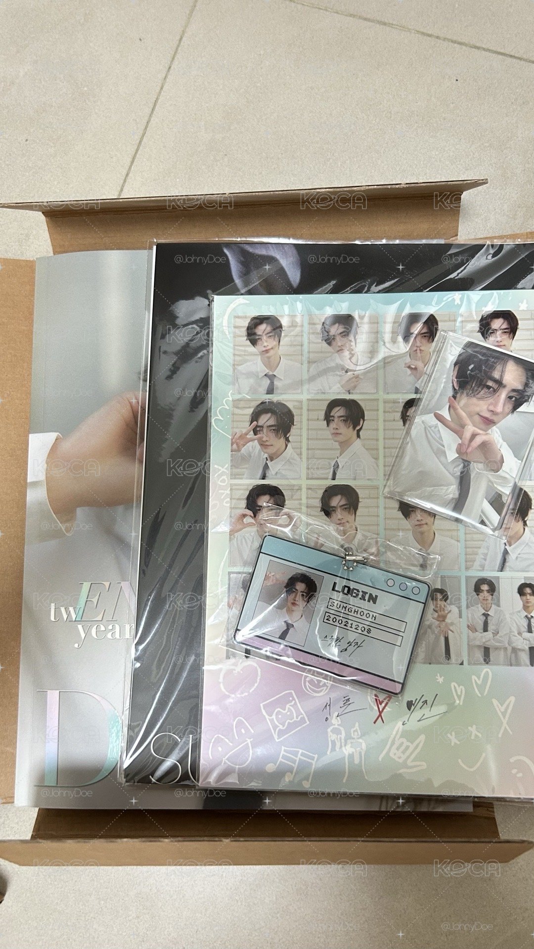 #售 enhypen d社雜誌  訓（單人）