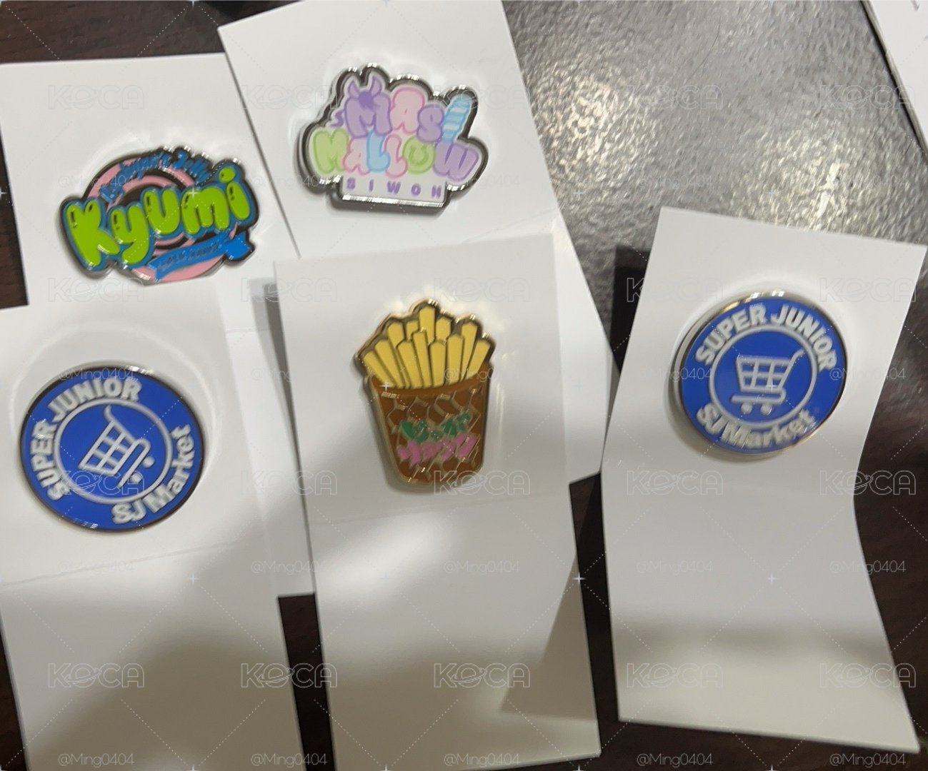 超市金屬徽章