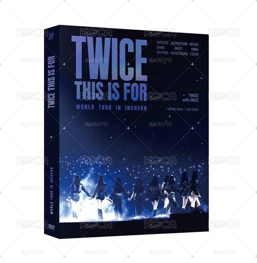 TWICE 《THIS IS FOR》官網版DVD含特典