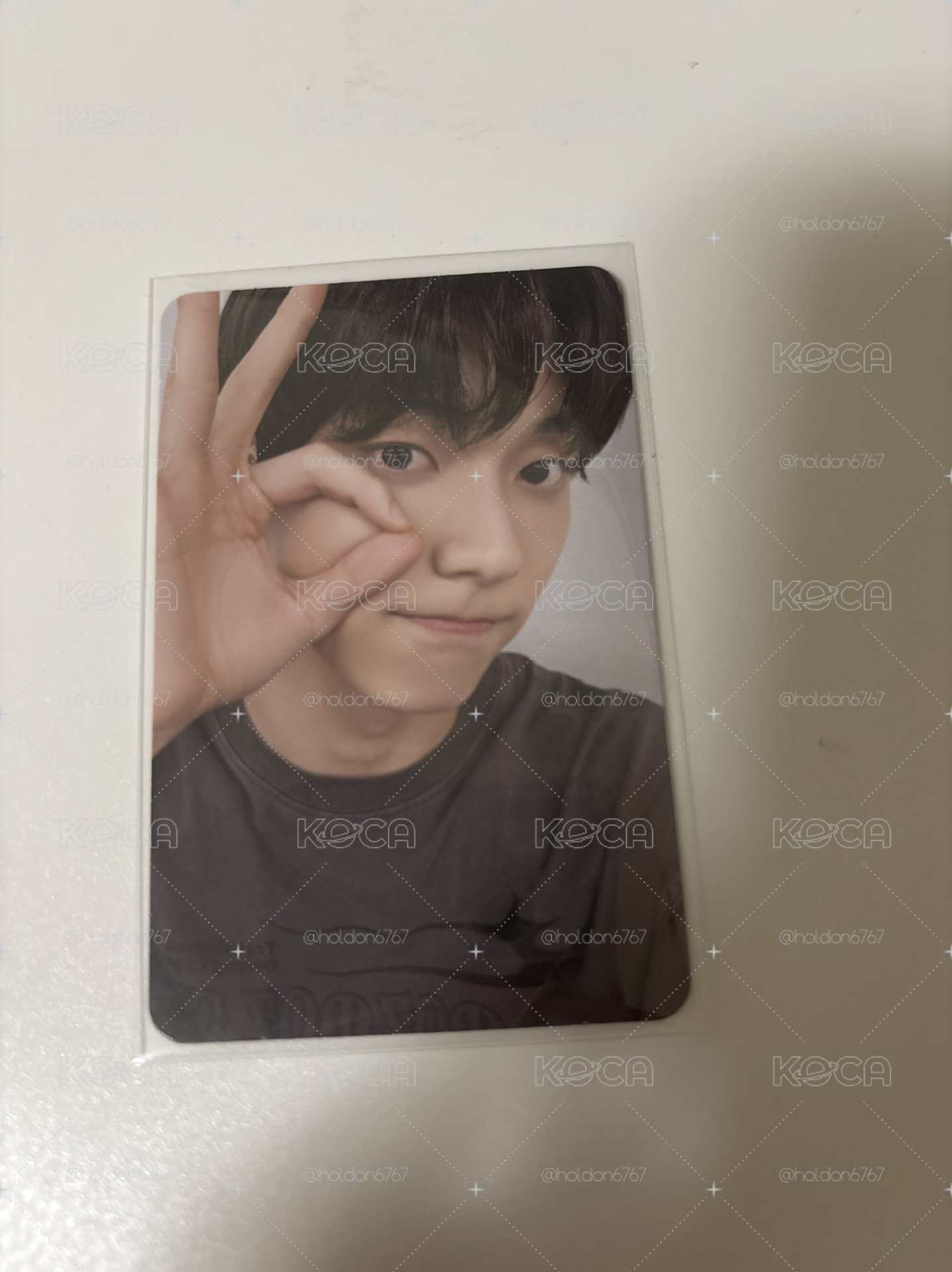 TXT 秀彬 迷七 KMStore 簽售卡 