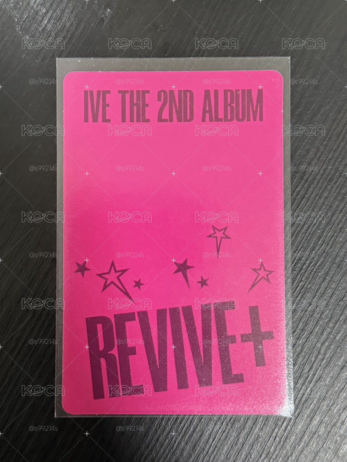 IVE REVIVE 黑洞打歌員