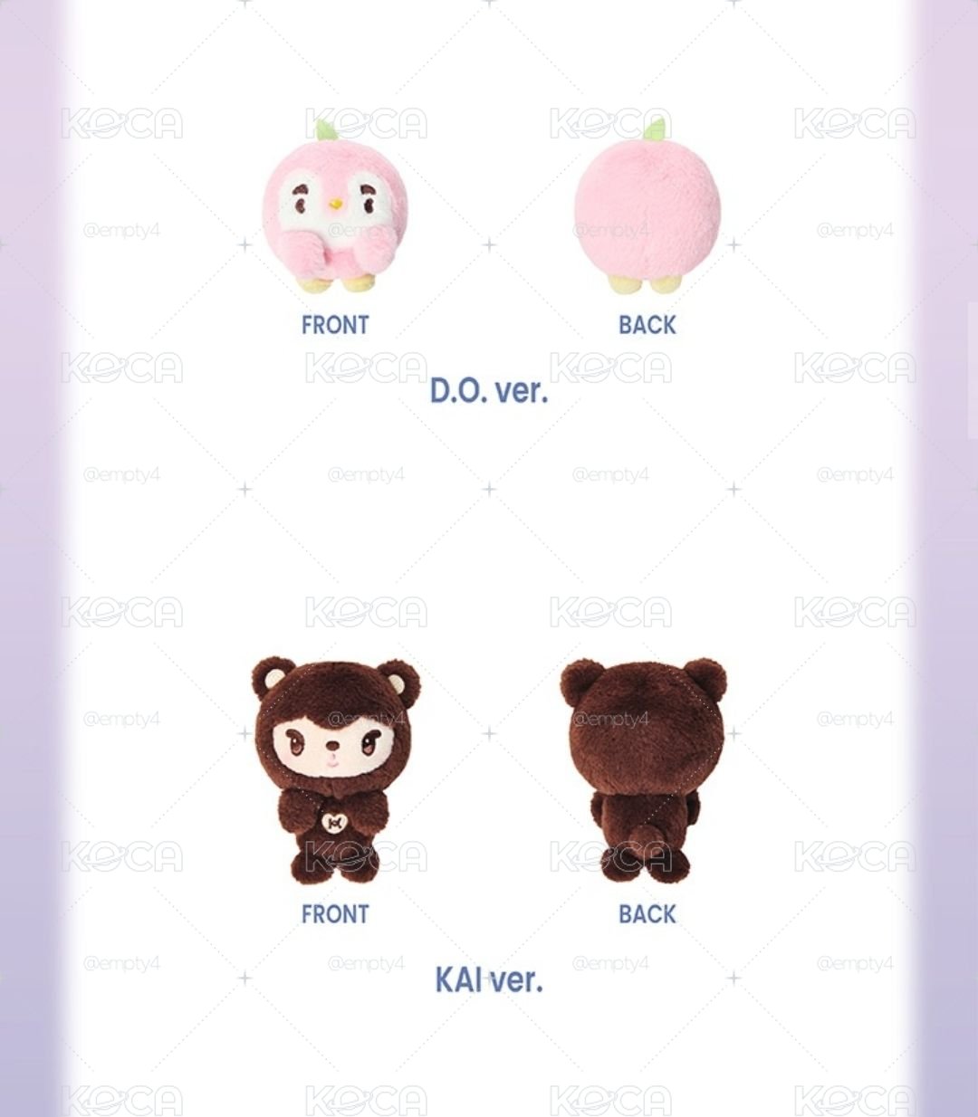 〔一販非現〕EXO Kai Do 螢幕娃娃