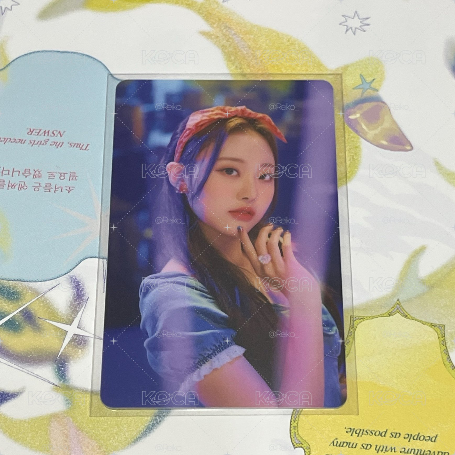 秀娟 紅豆冰 專輯卡 PVC Card