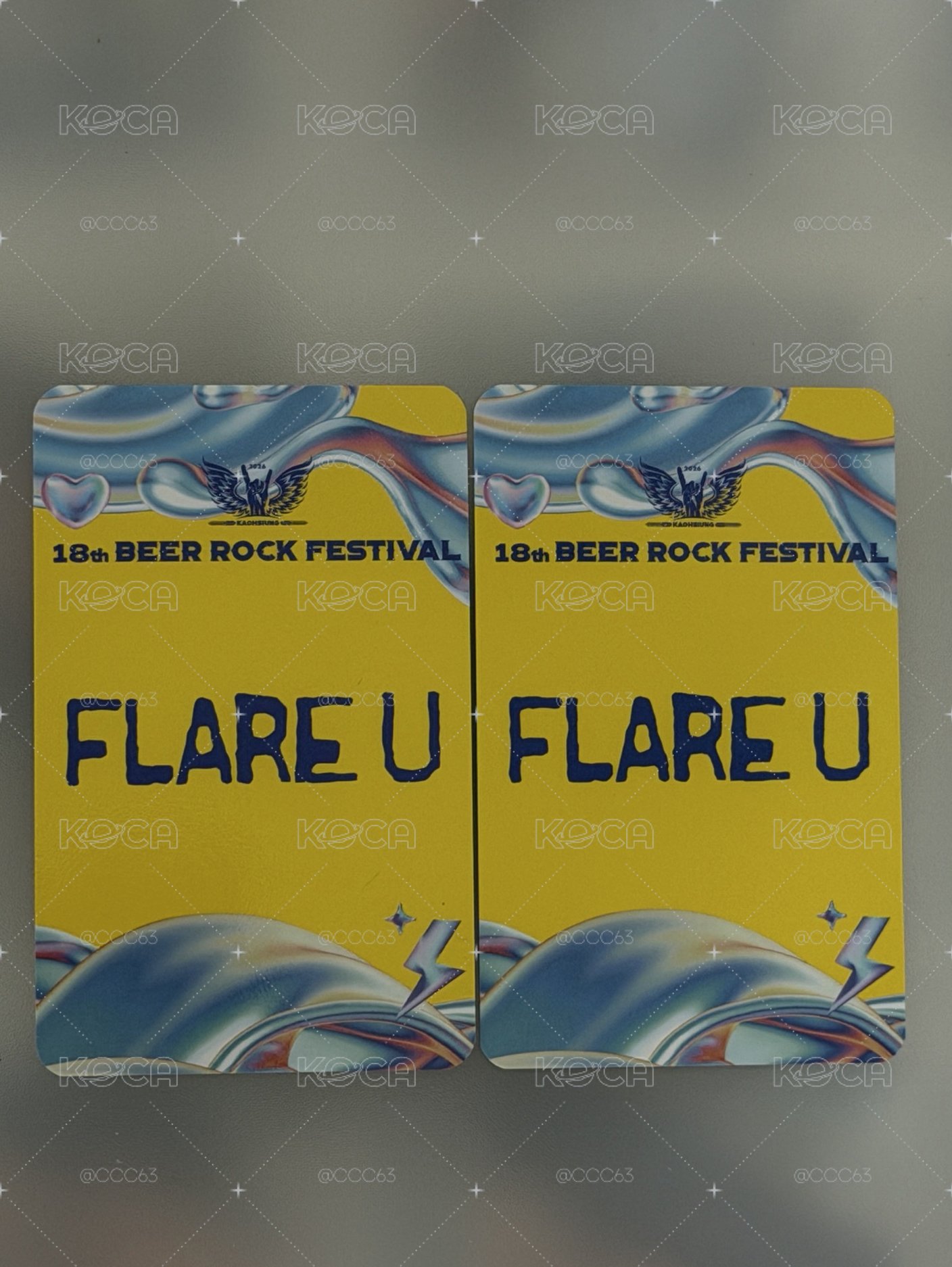 FLARE U啤酒節小卡