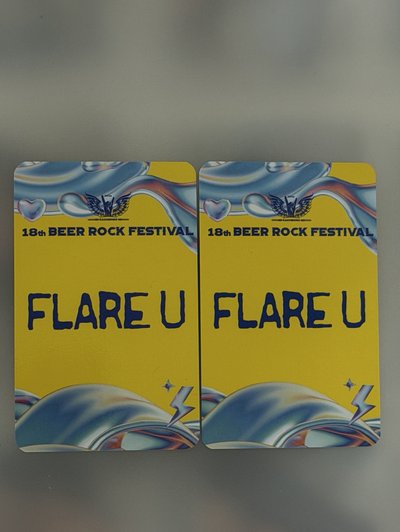 FLARE U啤酒節小卡