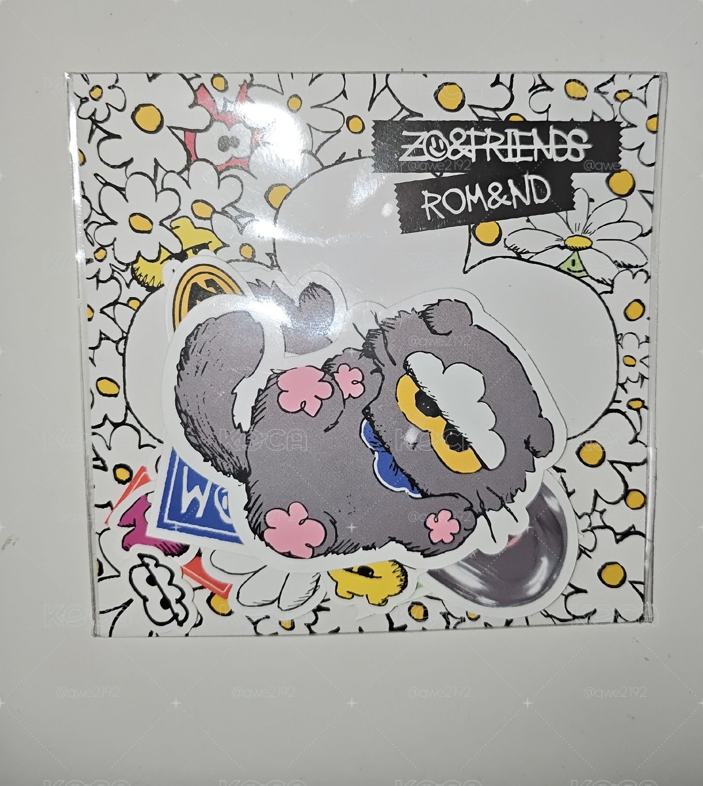 zoa絕版滿額貼紙