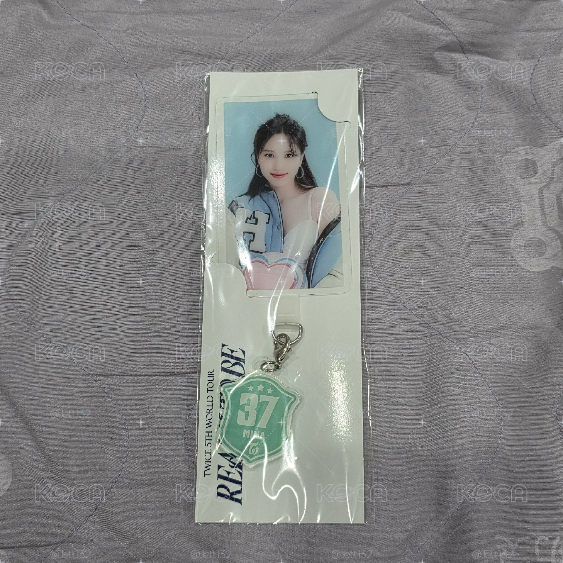 TWICE MINA 手機掛繩夾片