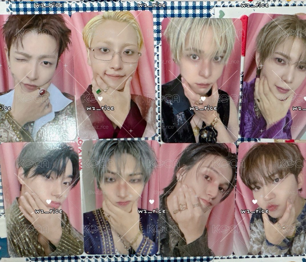[現貨］ATEEZ GH5 jjmuze 簽售卡 阿貢包 ver.
