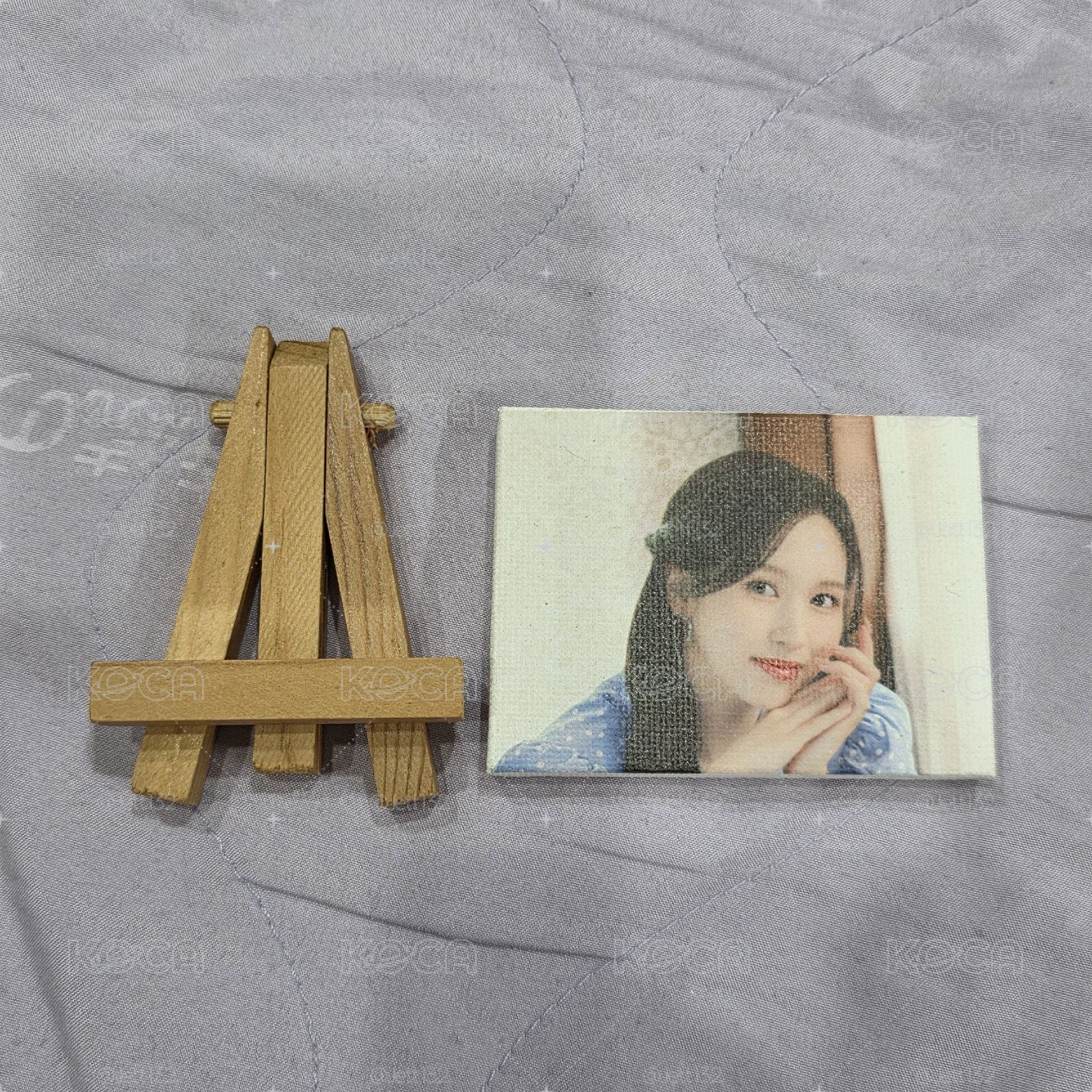 TWICE MINA Kura Kura 迷你版畫（非全新）