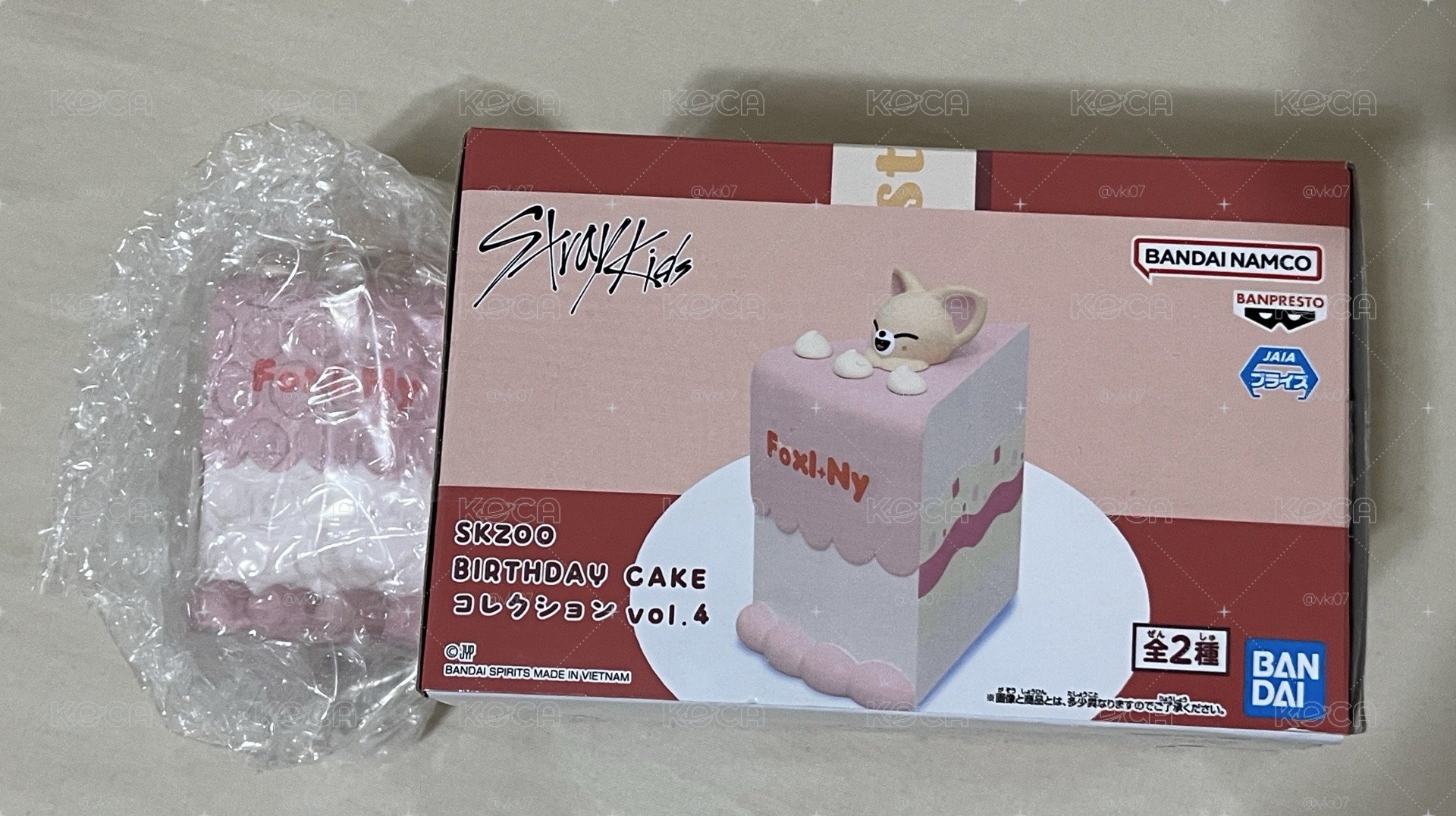 日本夾娃娃機景品 生日蛋糕 FoxI.Ny
