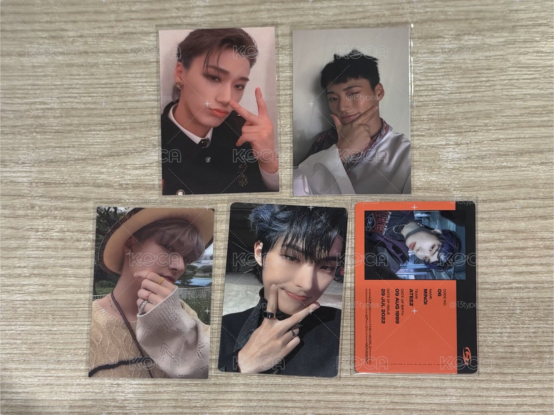 ATEEZ 專卡 特典卡 簽售卡 周邊卡 出清💫