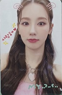 MY ms 特典卡 塗鴉麵