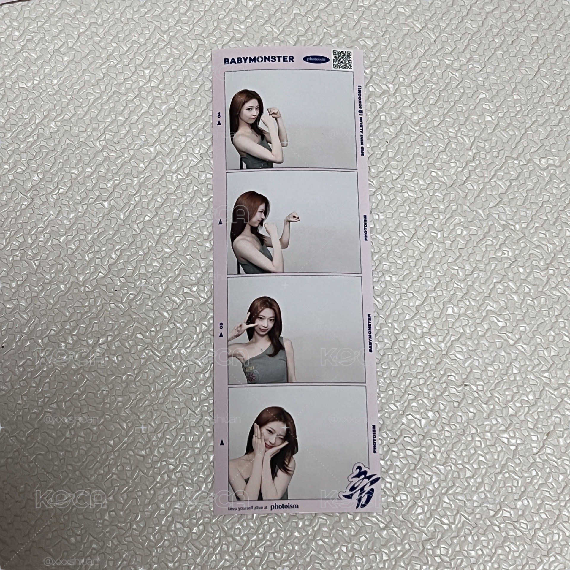춤 (CHOOM) photoism 人生四格卡 / 拍貼 