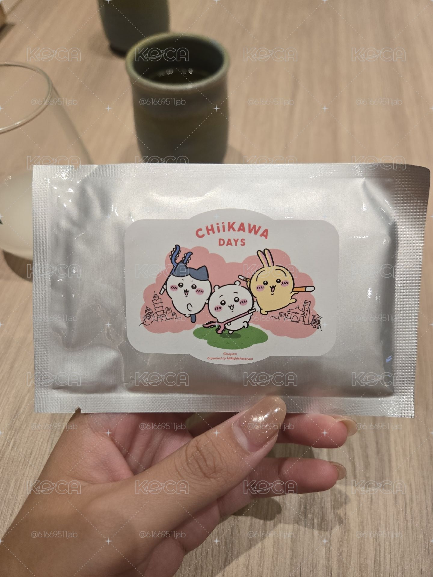 台北展覽 未拆姓名牌吊飾盲袋