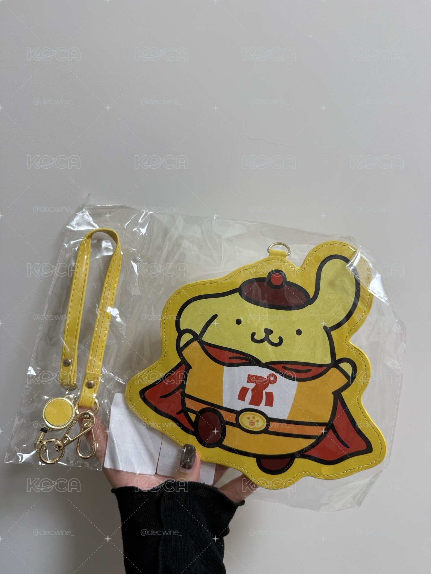 🍮布丁狗30週年路跑周邊 大大の英雄證件套