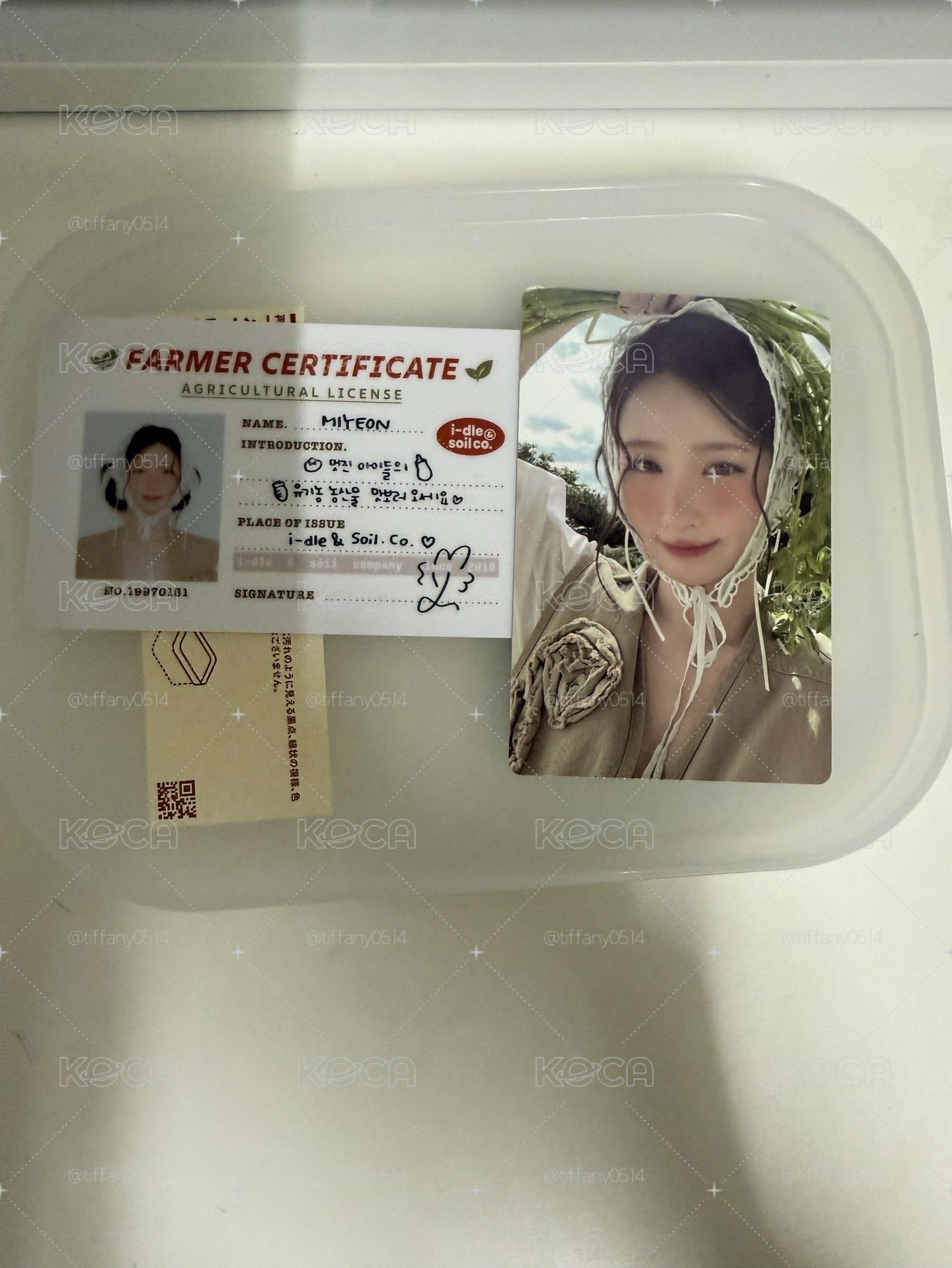 年曆小卡 固配 面💕