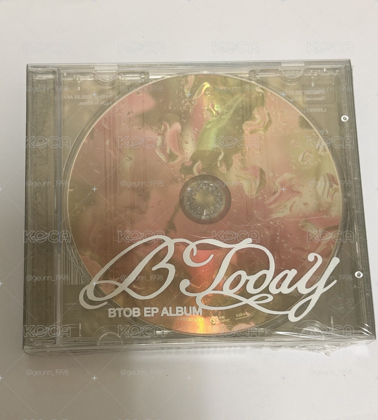  BTOB - EP ALBUM [BTODAY] 未拆專(無特典卡）