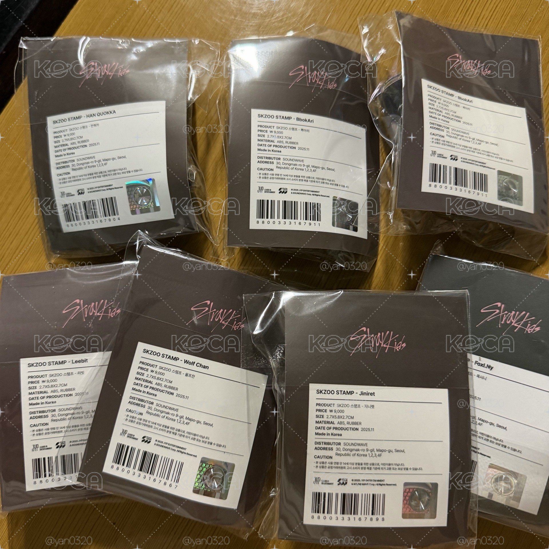 Straykids Do it快閃店週邊商品