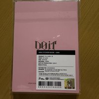韓迷你貼紙書