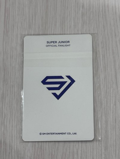 SUPERJUNIOR 圭賢 手燈小卡