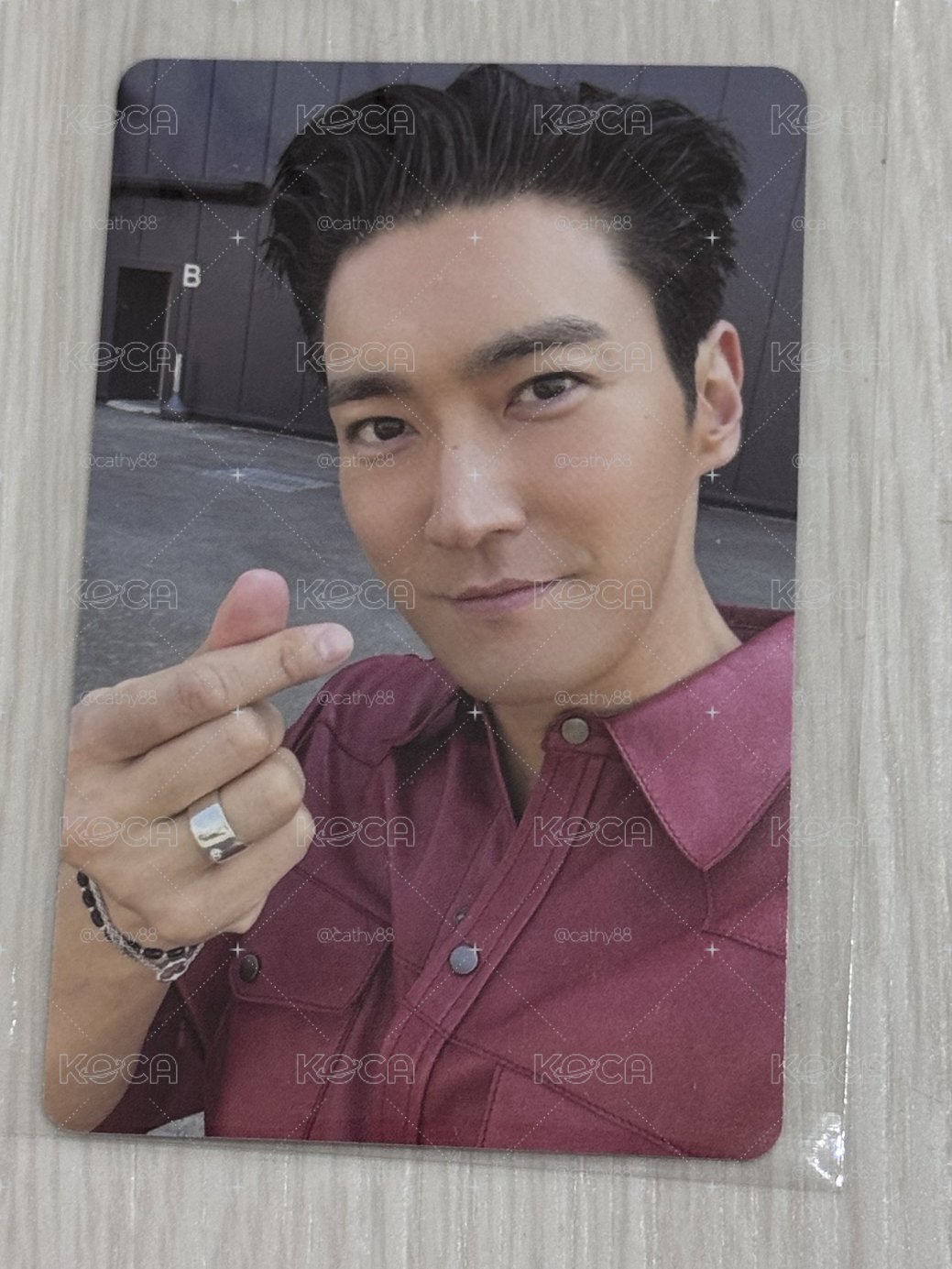 SUPERJUNIOR 崔始源 SJ25專輯小卡