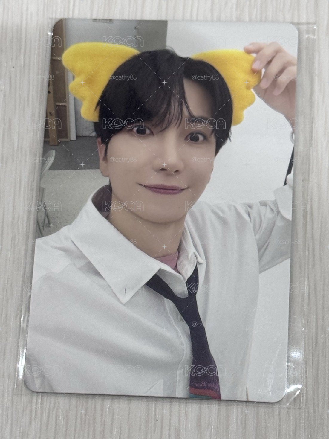 SUPERJUNIOR 利特 日週小熊餅乾卡
