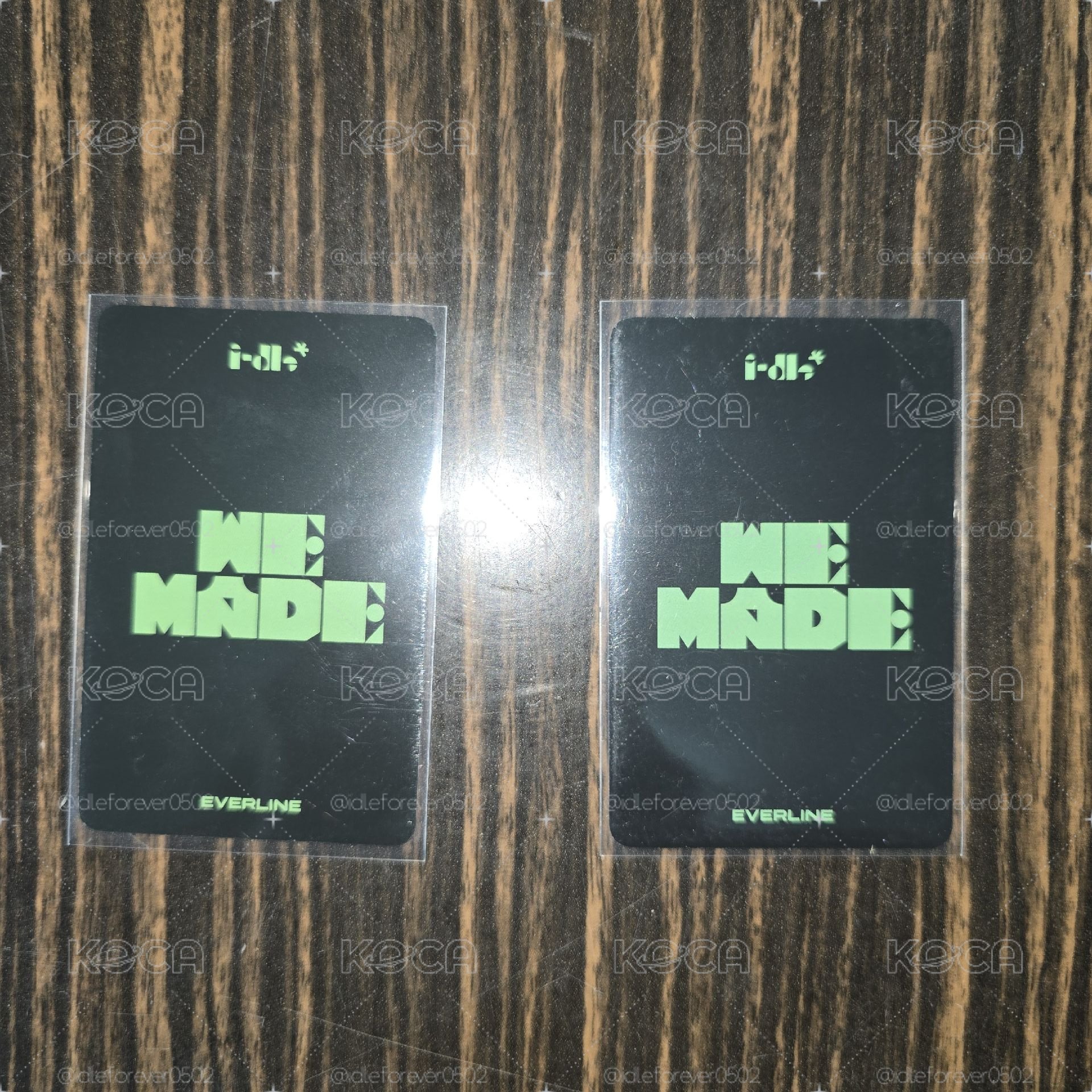 i-dle 迷九 We Made EL2.0線上簽售特典卡