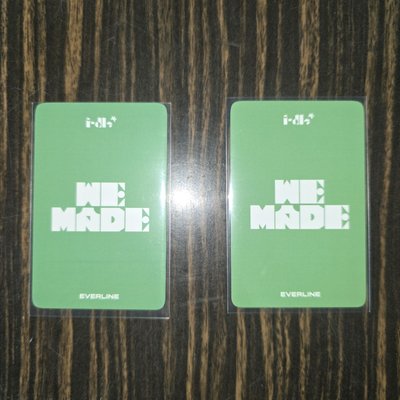 i-dle 迷九 We Made EL2.0線下簽售特典卡