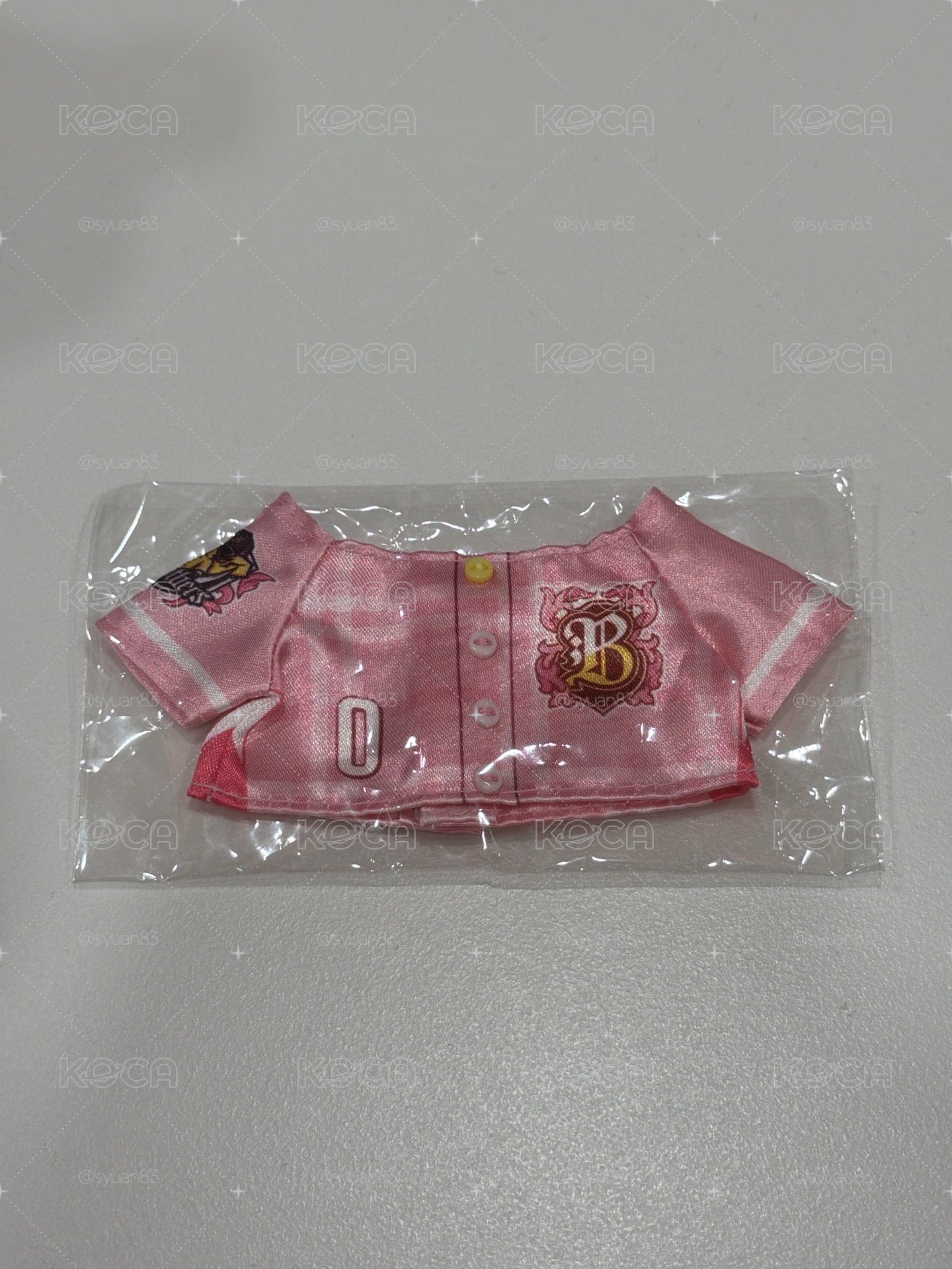 中信兄弟 小象娃衣 高校格紋制服-粉0