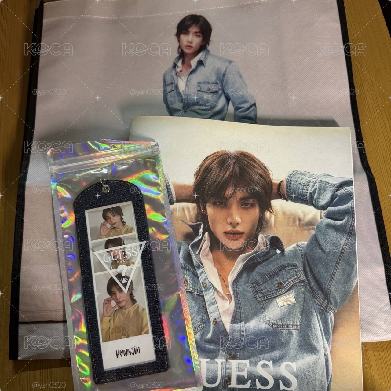 黃鉉辰Guess 三件組