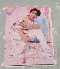 Joshua 油彩盤 空專（卡冊因時間久了皺掉 正面正常）