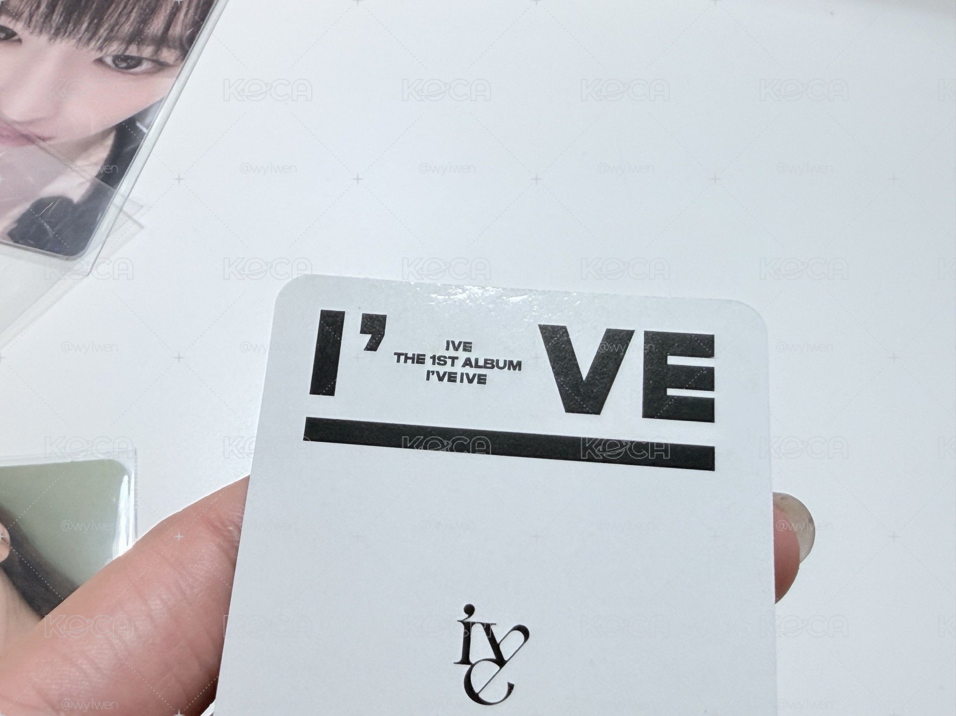 Minive GANGANJI卡套+I.VE IVE安小卡三張
