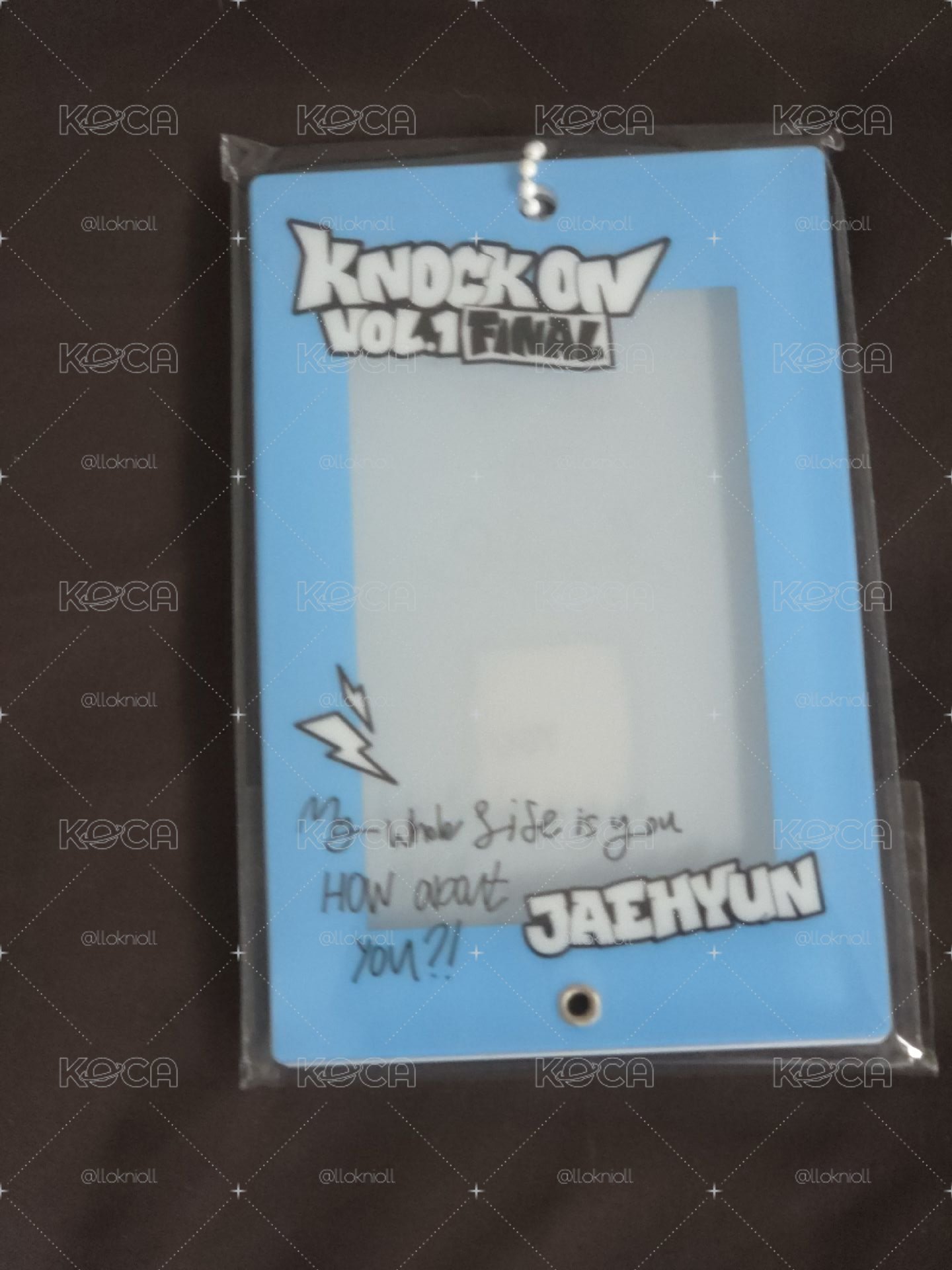 BOYNEXTDOOR JAEHYUN Knock On 一巡 卡套 (組) FINAL場周 3