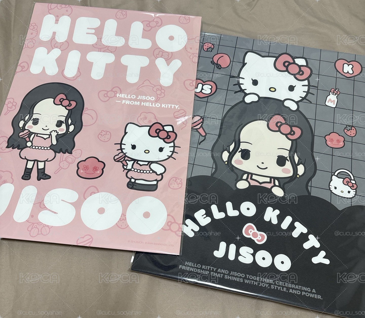 JISOO KT 聯名 A3海報