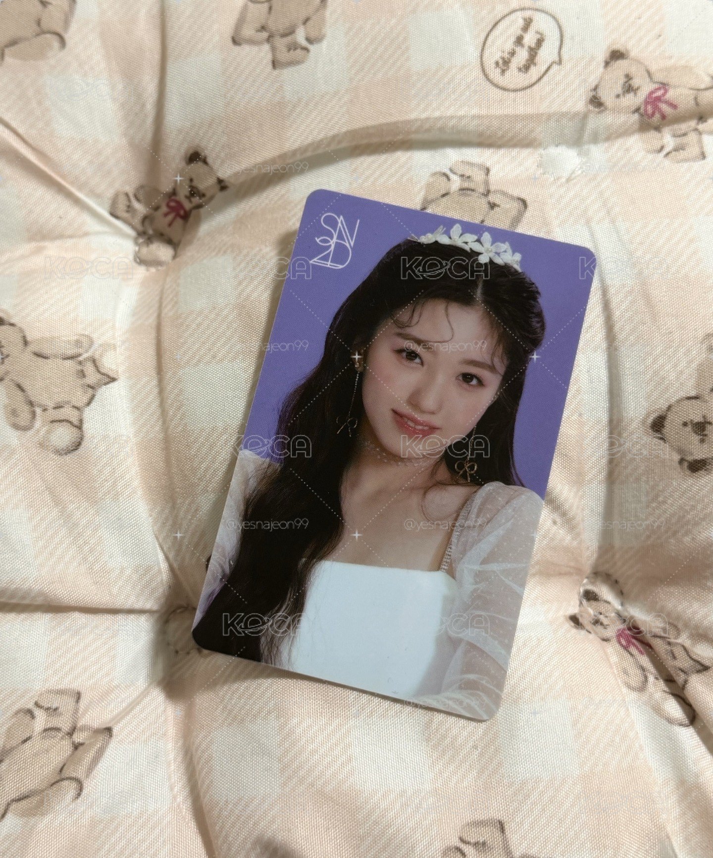 姜睿緒 Yeseo S2ND 入場卡 代言卡