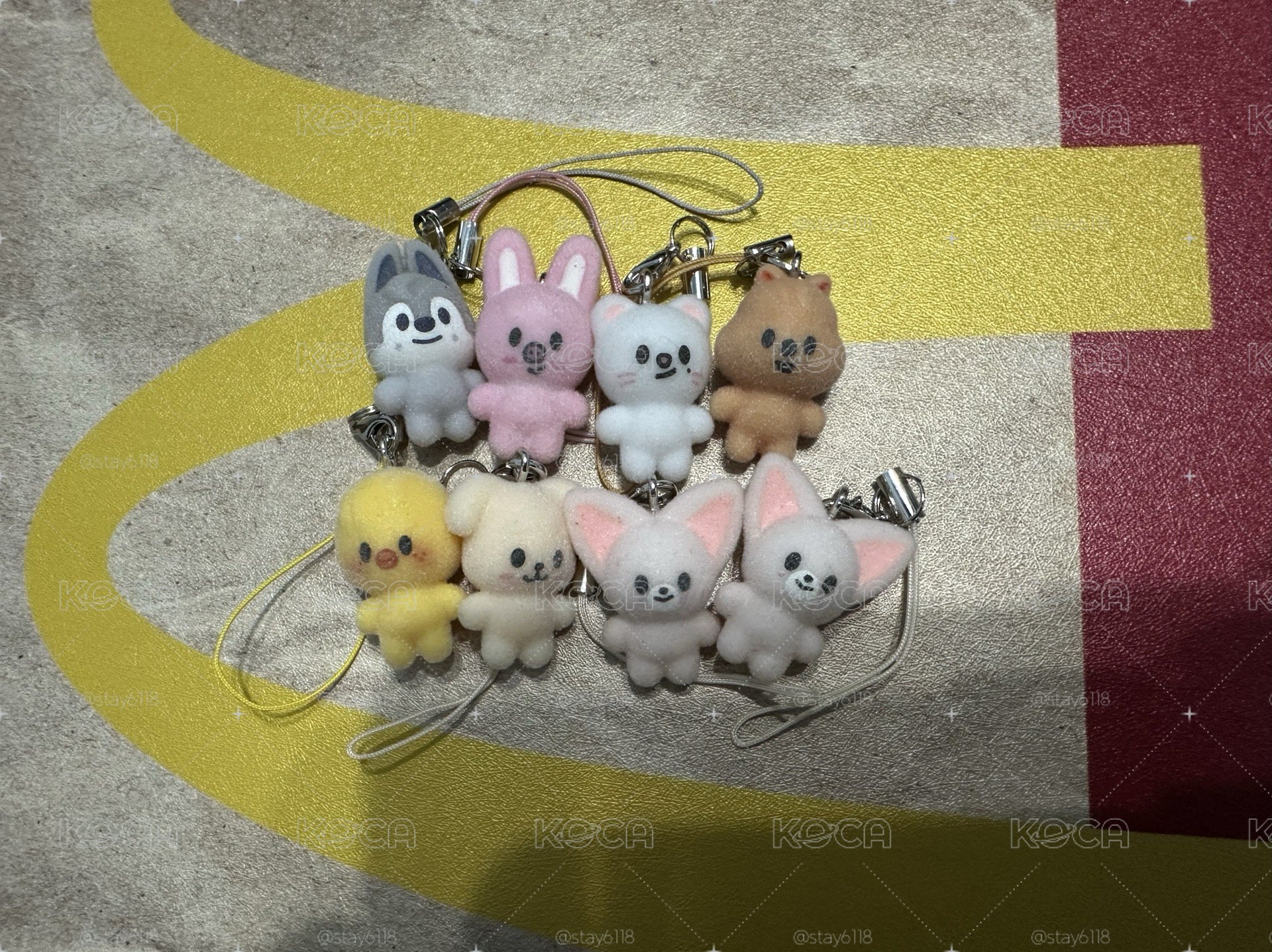 6th FM 植絨吊飾現貨