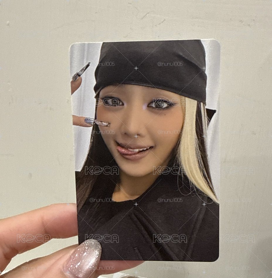 I dle minini baby 快閃店滿額卡（minnie ）